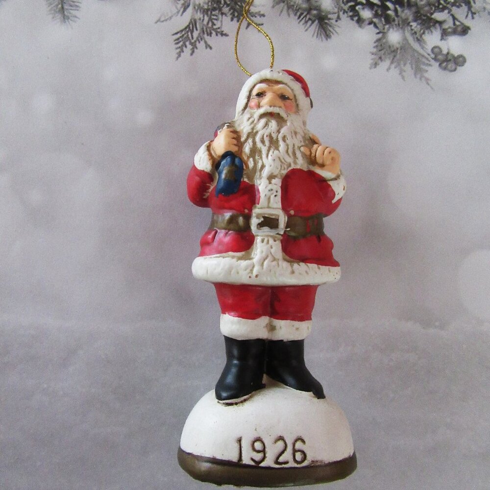 Santa limited edition Christmas tree ornament figurine 1926 - Antique Santas